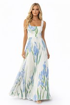 Cinty - Women's Sleeveless Chiffon Summer Maxi Dress-Maxi Dress - AS - Womens - Dresses-Lyrasue-Light blue-XS-Lyrasue