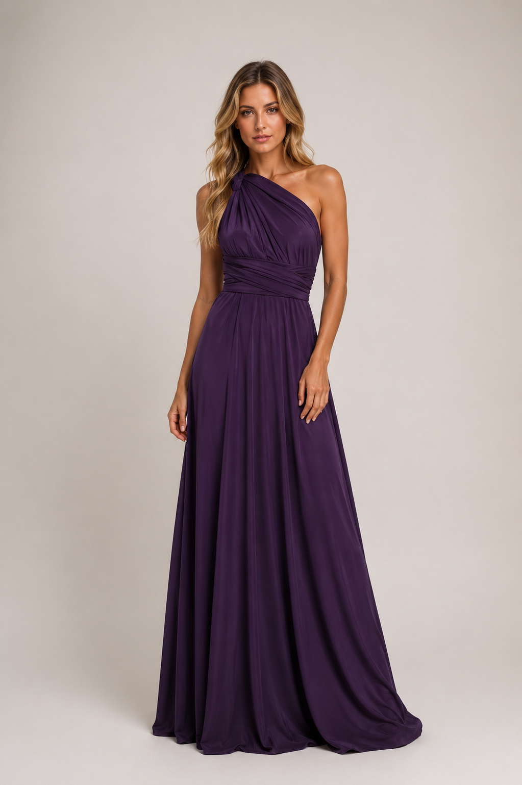 Aubrey - Women's Wedding Guest Maxi Dress Multi Style-Party Dress-Lyrasue-Purple-XS-Lyrasue