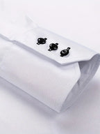 Giovanni - Men's Tailored Button-Up Dress Shirt-Men Shirts Dress_shirts-Lyrasue-White-XS-Lyrasue