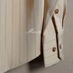 Marlon - Men's Tailored Long Sleeve Dress Shirt-Men Shirts Dress_shirts-Lyrasue-Apricot-M-Lyrasue