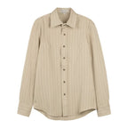 Marlon - Men's Tailored Long Sleeve Dress Shirt-Men Shirts Dress_shirts-Lyrasue-Apricot-M-Lyrasue
