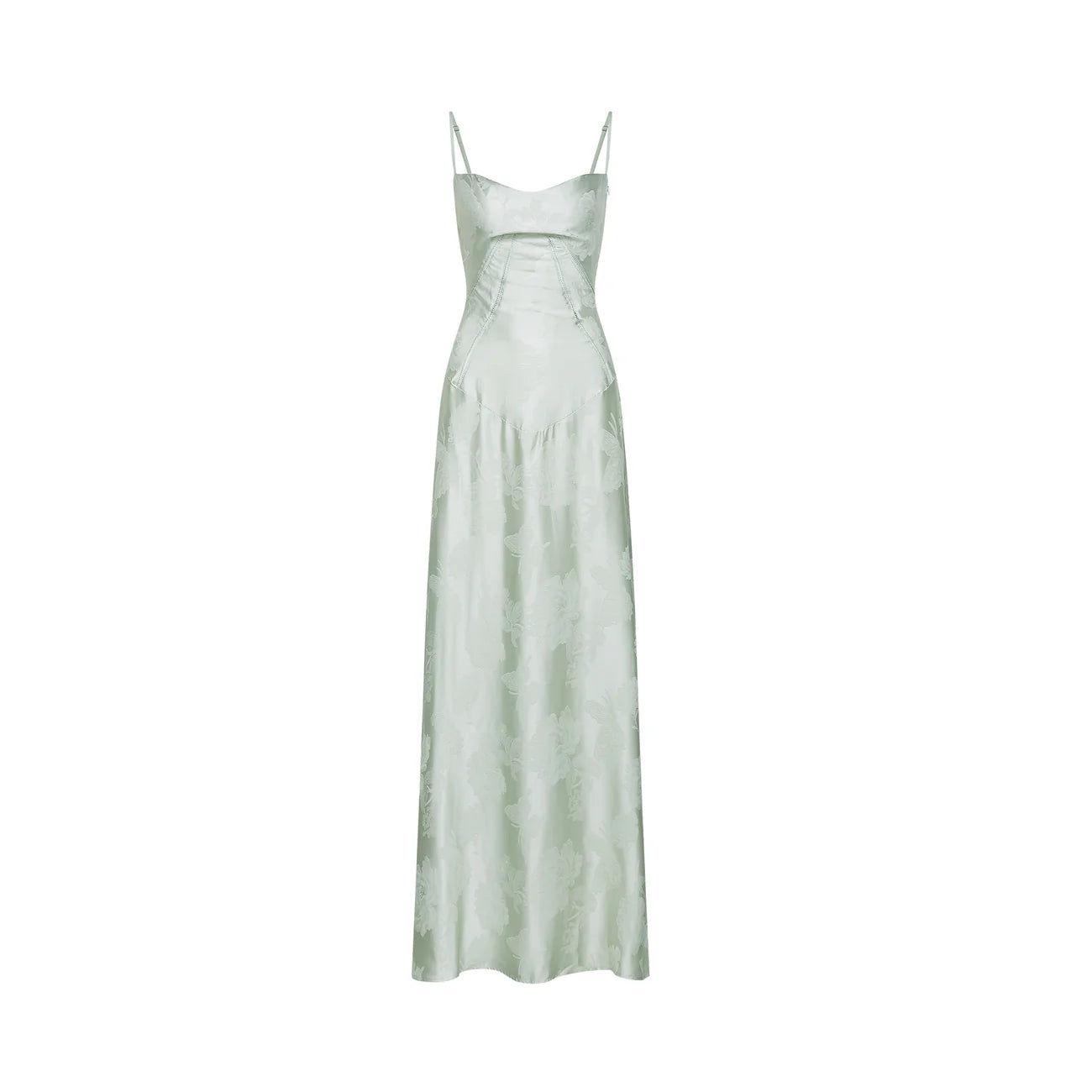 Natalie - Women's Summer Floral Maxi Dress-Dress-Lyrasue-Pistachio green-XS-Lyrasue