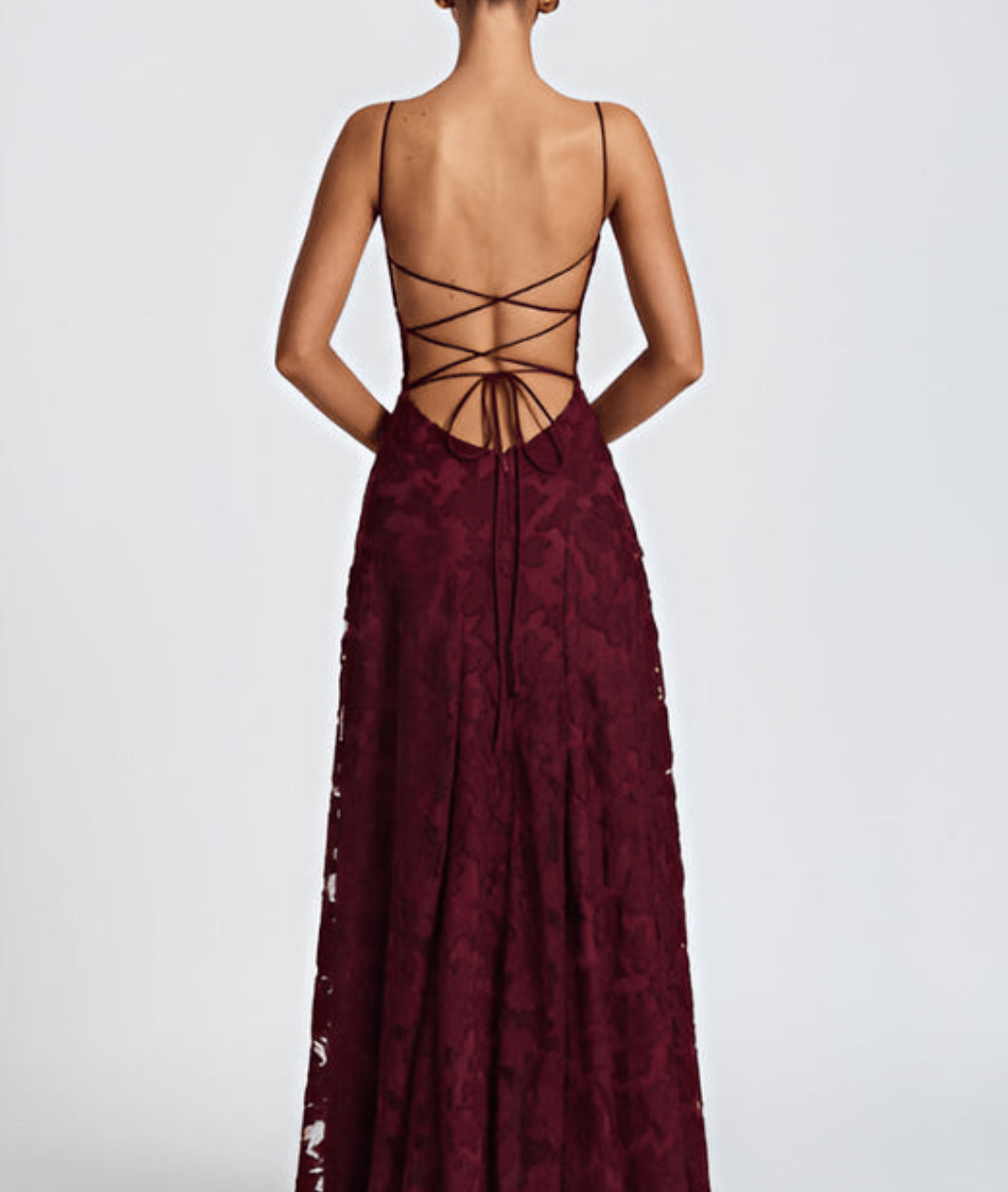 Olivia - Women's Floral Sleeveless Wedding Guest Maxi Dress-Maxi Dress - AS - Womens - Dresses-Lyrasue-Cherry-XS-Lyrasue
