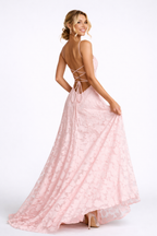 Olivia - Women's Floral Sleeveless Wedding Guest Maxi Dress-Maxi Dress - AS - Womens - Dresses-Lyrasue-Cherry-XS-Lyrasue
