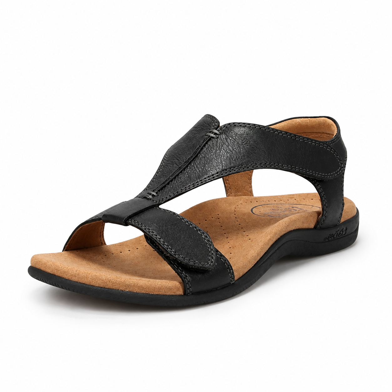 Priscilla - Women's Comfortable Walking Arch Support Sandals-Sandals Women-Lyrasue-Black-UK 3 / EU 36-Lyrasue